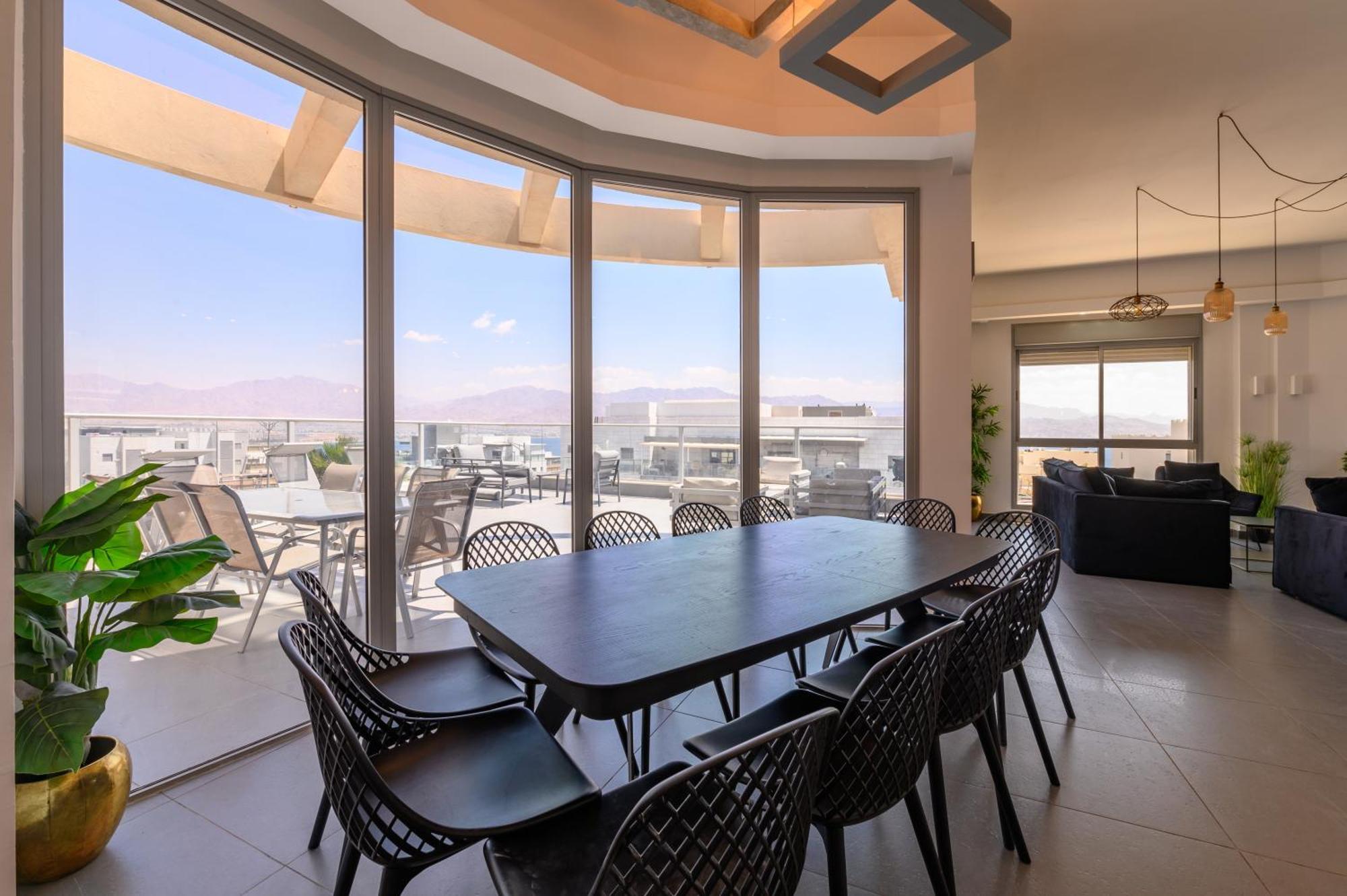 פנטהאוז קסם המפרץ Daire Eilat Dış mekan fotoğraf